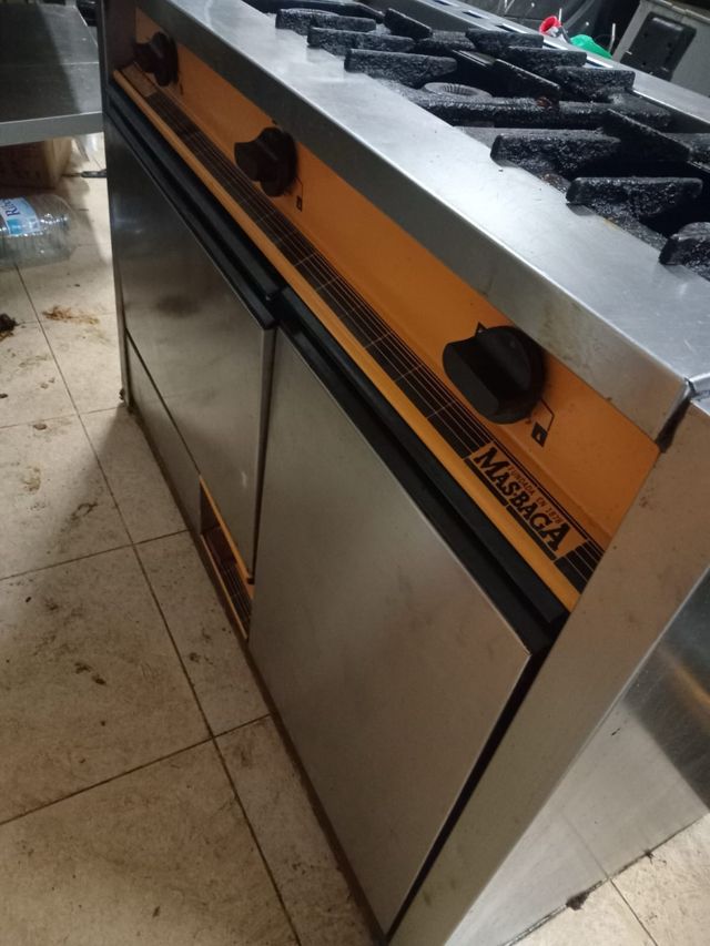 Cocina de restaurante Masbagas