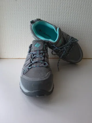 Scarpe Trekking Columbia Donna Grigio/Turchese