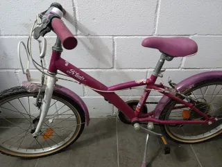 Bicicleta Btwin Morada Niña