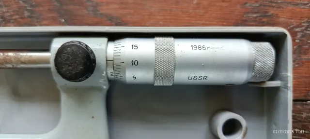 Micrometro USSR 1986