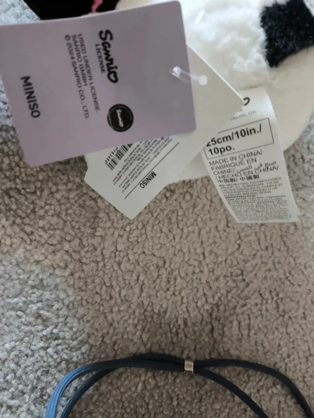 Peluche Kuromi 25 cm