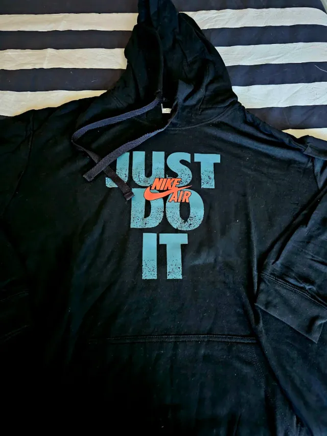 Felpa Nike Just Do It nera