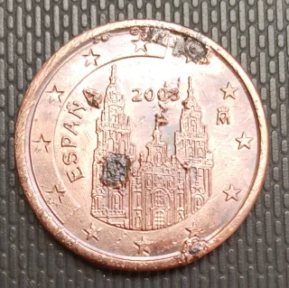 Moneda 5 Céntimos de Euro España 2003/2008 ??