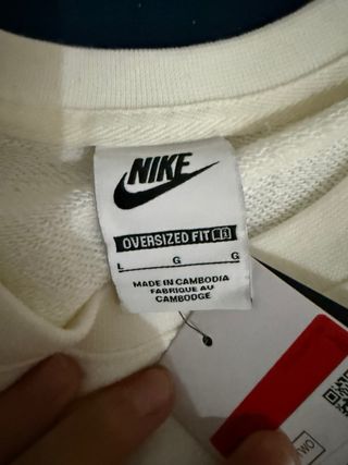 Sudadera Nike Blanca