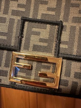 Bolso Fendi Beige y Marrón