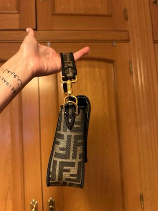 Bolso Fendi Beige y Marrón