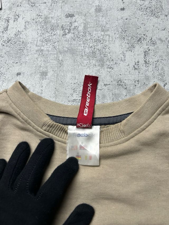 Reebok Membership Sweatshirt Beige - Vintage 2000s