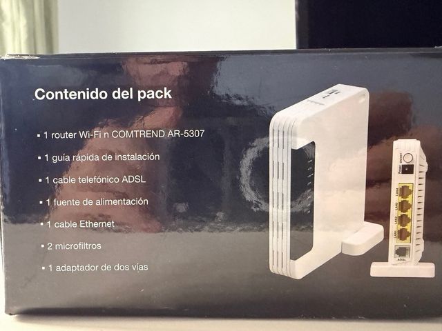 Router WiFi ADSL Comtrend AR-5307 - 300Mbps - Comp