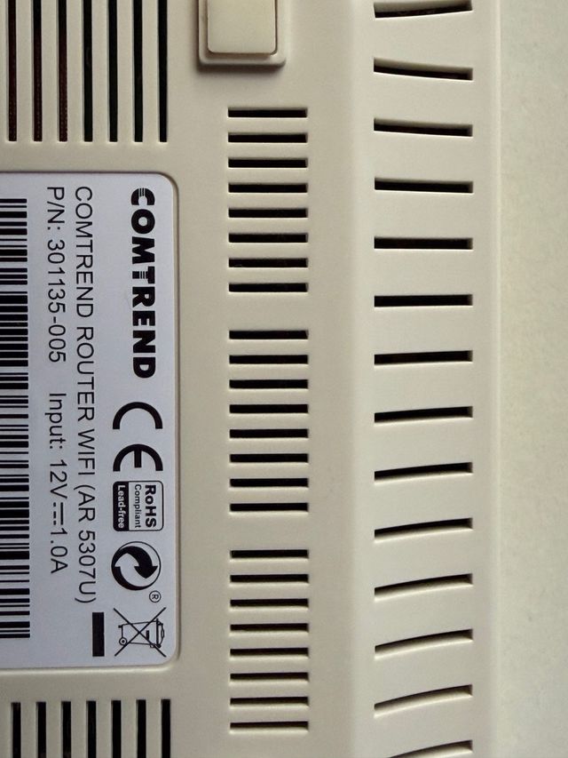 Router WiFi ADSL Comtrend AR-5307 - 300Mbps - Comp