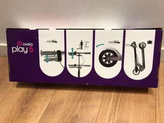 Patinete Oxelo rosa y morado