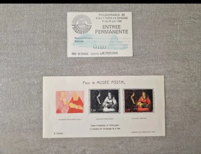 Foglietto timbro postale piu 59 francobolli