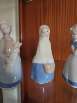 4 bambole in ceramica Rex Valencia