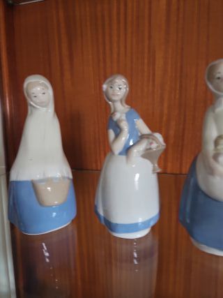 4 bambole in ceramica Rex Valencia