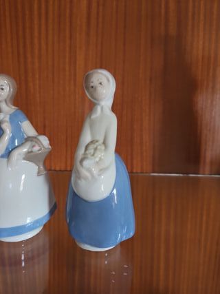 4 bambole in ceramica Rex Valencia