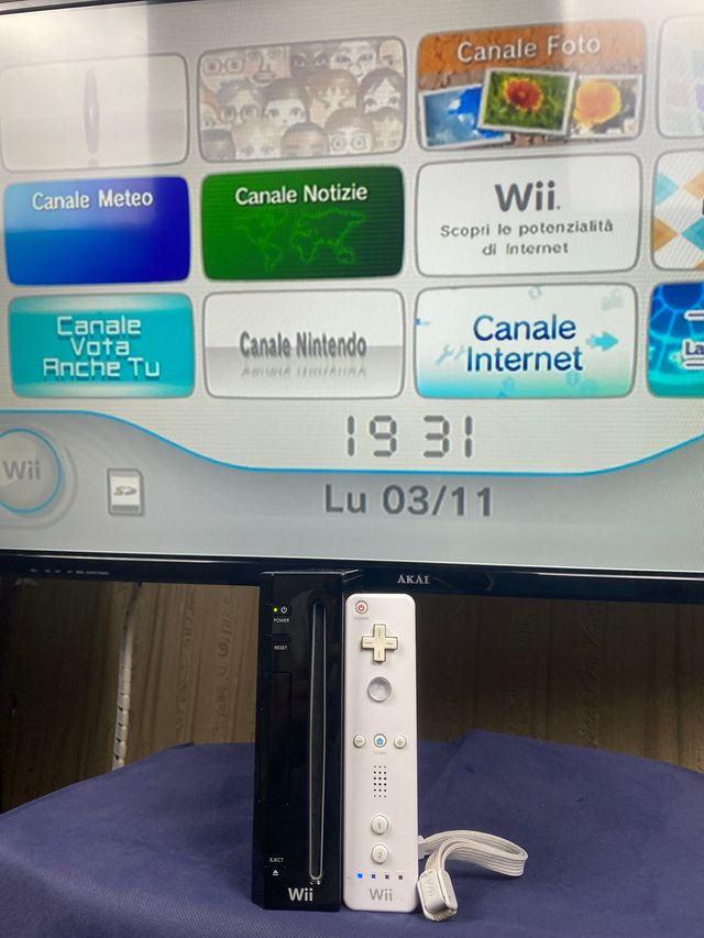 Nintendo Wii + Wiimote + Cavi