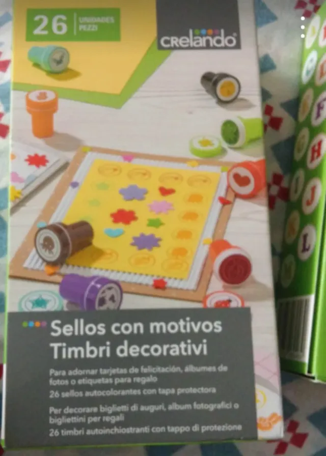 Sellos emoticonos y figuras