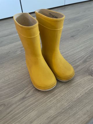 Botas de agua amarillas niño T22/23