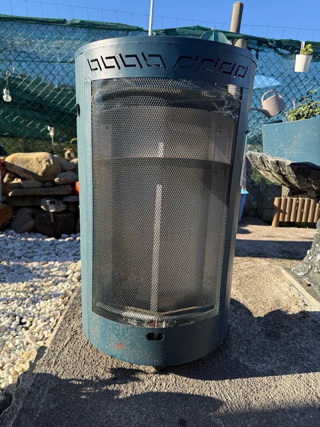 Estufa de gas exterior