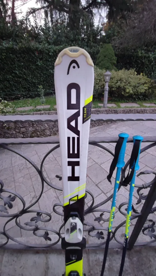 Sci Head Team 127cm con bastoncini