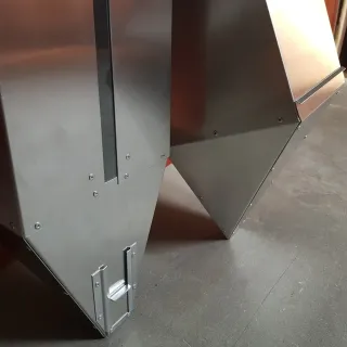 Tolva depósito mixtura alpiste semillas