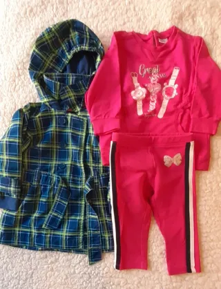 Lotto vestiti bimba 12 pz