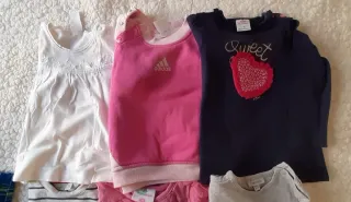 Lotto vestiti bimba 12 pz