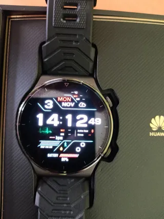Smartwatch Huawei GT2 PRO Negro Caja Completa