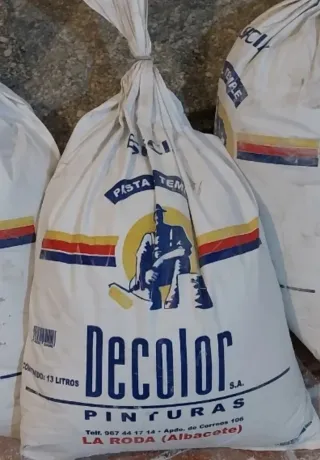 3 Sacos Pasta blanca