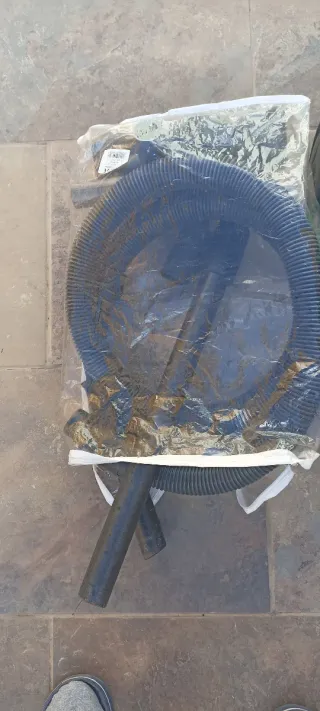 Aspirador verde y negro Panasonic