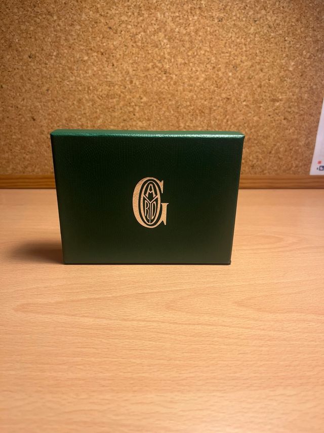 Tarjetero Goyard Verde