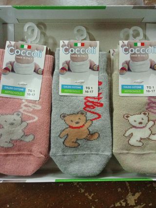 Set 6 paia calzini tg 1