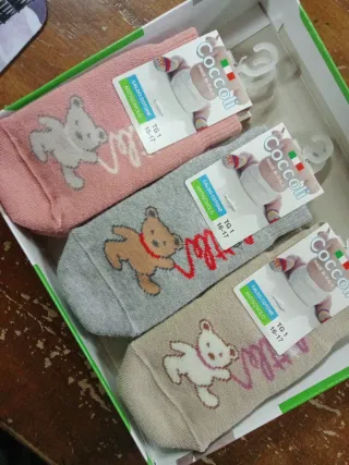 Set 6 paia calzini tg 1