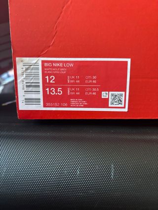 Zapatillas Nike Dunk Low Gris Blanco