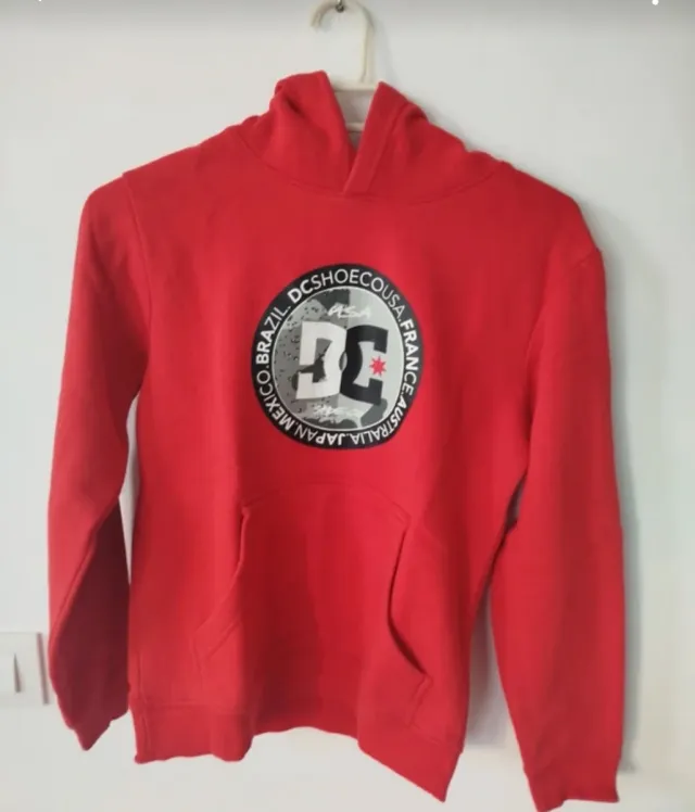 Sudadera DC Shoes Roja