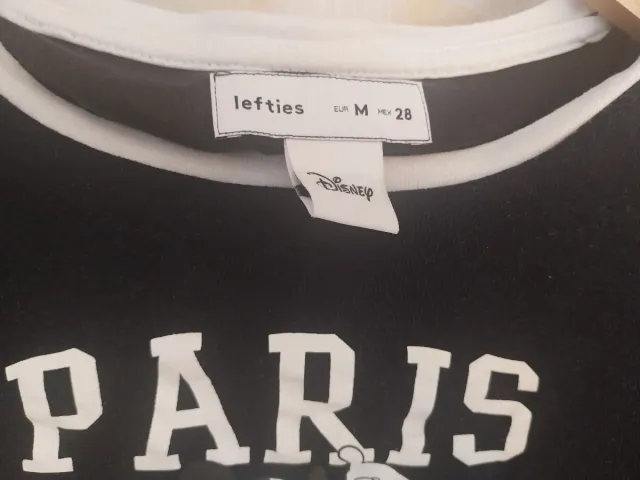 Maglietta nera Mickey Paris Est 1928