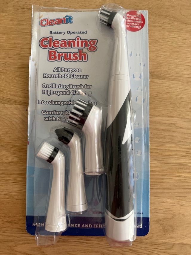 Cepillo Eléctrico Limpieza Cleanit 4 Cabezales