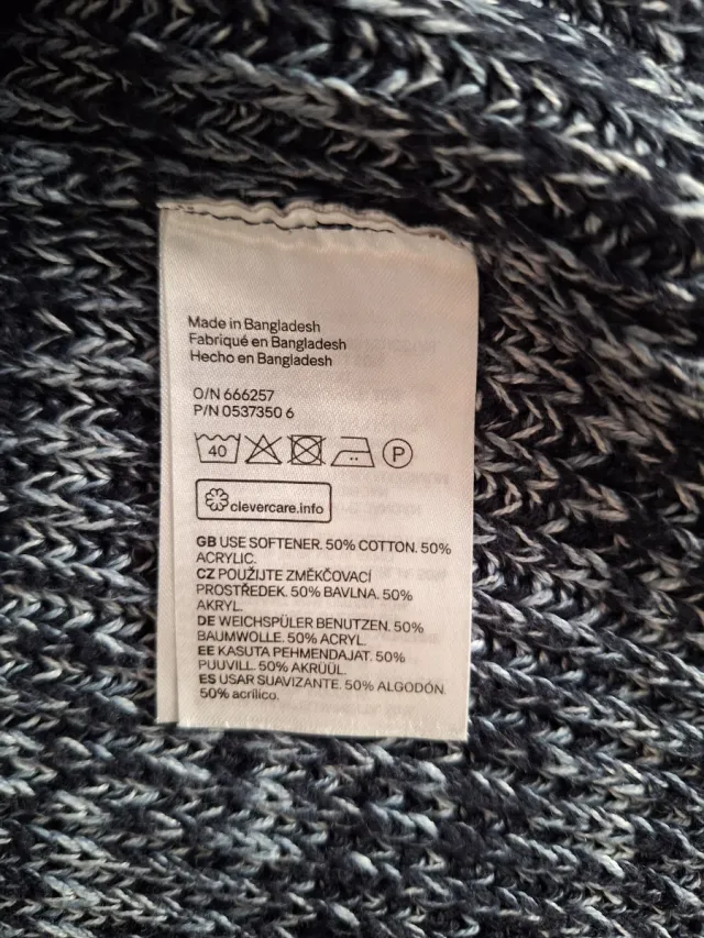 Jersey de punto jaspeado