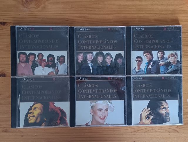 Lote de 22 CDs Años 50, 60, 70, 80 y 90