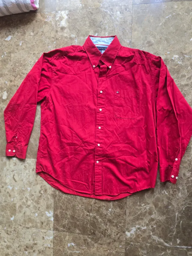 Camisa Tommy Hilfiger Roja