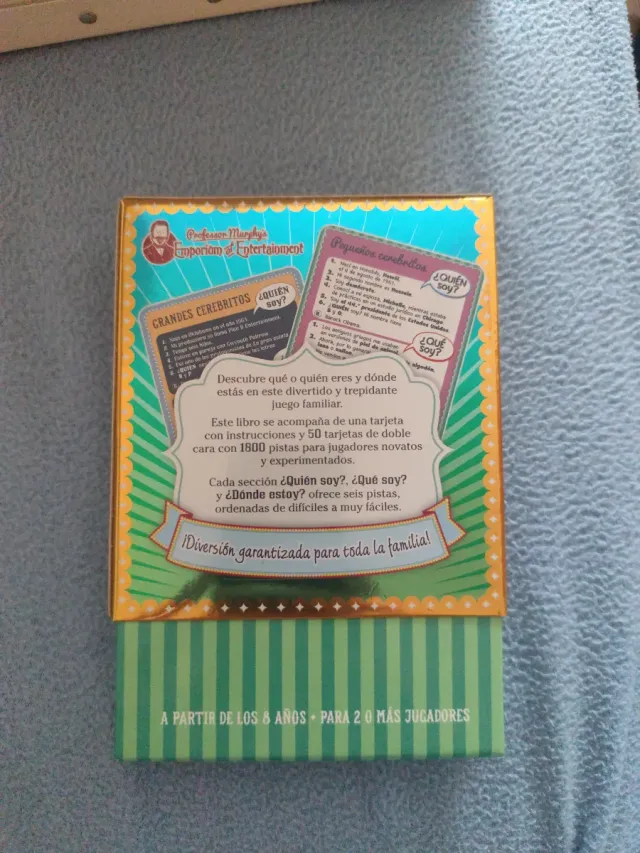 Gioco Riesci a indovinarlo? Professor Murghys