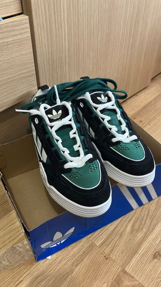 Zapatillas Adidas Adi2000 Negras y Verdes