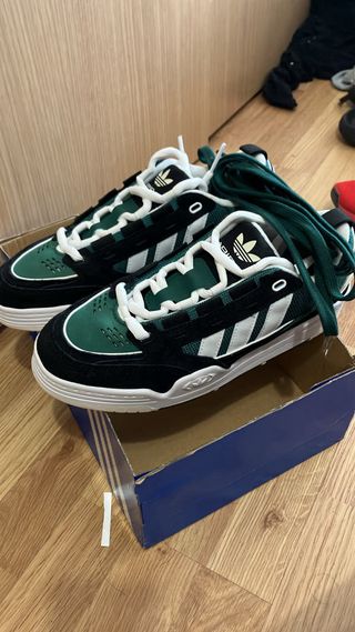 Zapatillas Adidas Adi2000 Negras y Verdes