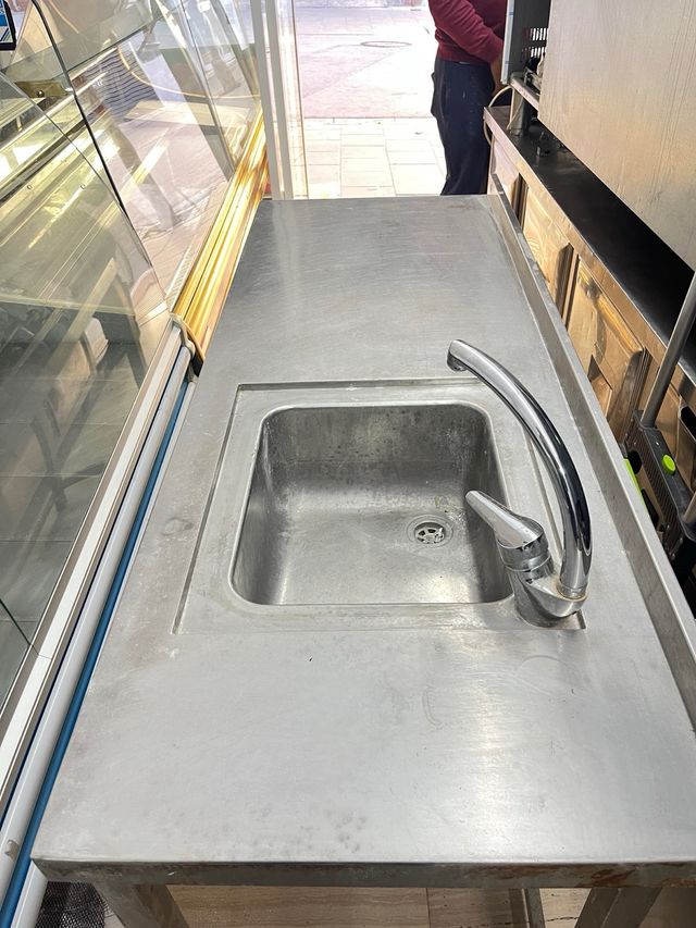 Fregadero de acero inoxidable para restaurante