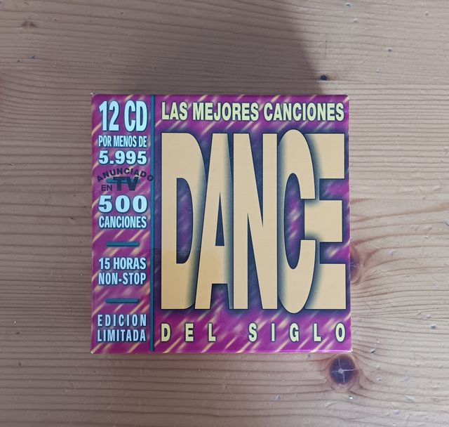 Lote 12 CDs Dance del siglo. Edición limitada.