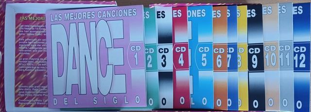 Lote 12 CDs Dance del siglo. Edición limitada.