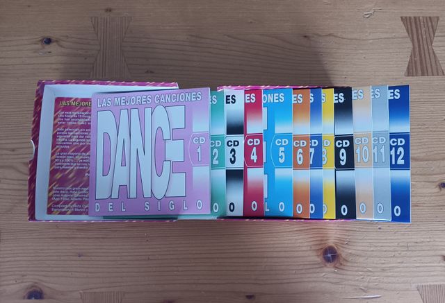 Lote 12 CDs Dance del siglo. Edición limitada.