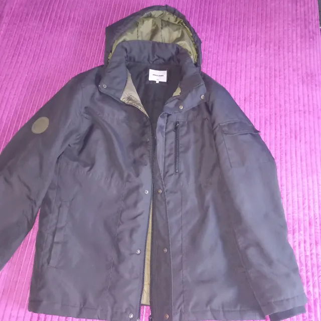 Abrigo Hombre negro Jack&Jones