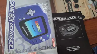 Nintendo Game Boy Advance Azul/Morado
