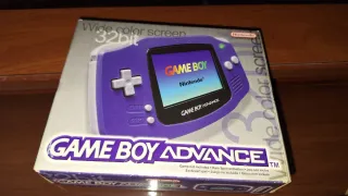 Nintendo Game Boy Advance Azul/Morado
