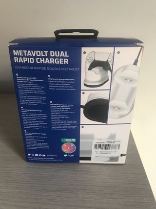 Cargador Doble PDP Metavolt PS5